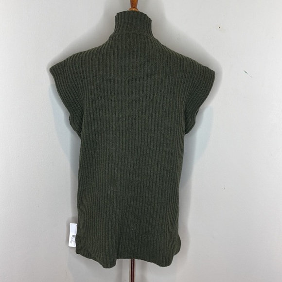 Ganni Dark Green Wool‎ Sweater Vest - Picture 4 of 13